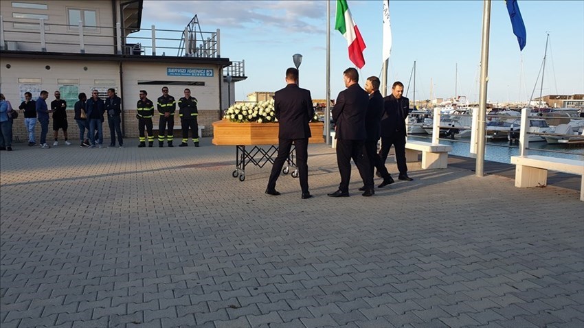 I funerali di Peppino Marinucci
