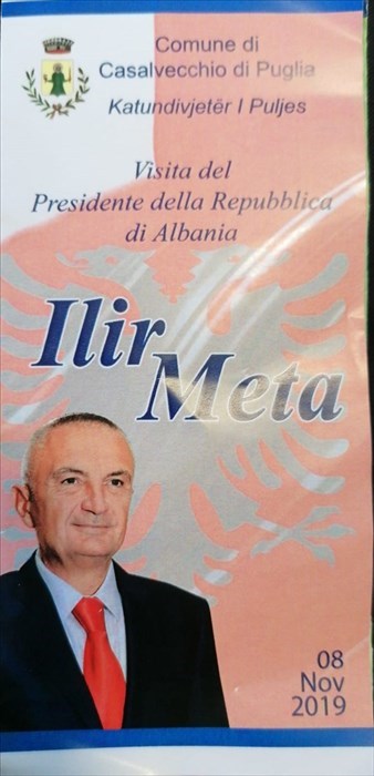 Sindaci molisani col Capo dello Stato albanese