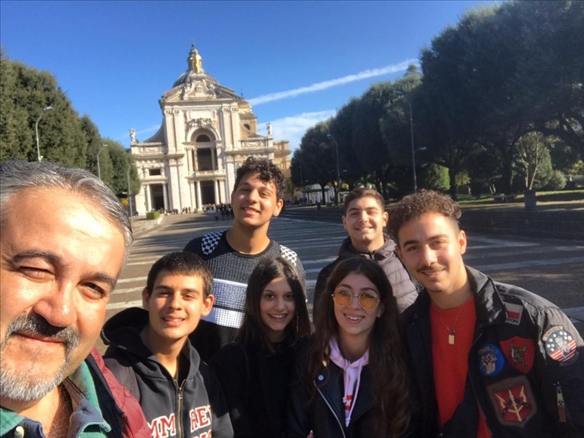 Studenti di Campomarino tra i 500 giovani che hanno invaso Assisi