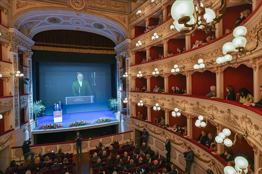 A Graziano Marcovecchio il premio alla carriera "Fedeltà al lavoro e al progresso economico"