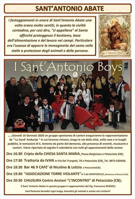 Torna anche quest'anno la rappresentazione «D lu Sant'Antonie»