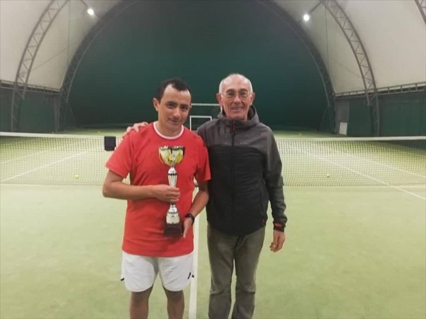 Juan Aguilar vince il 27° Campionato amatoriale vastese di tennis