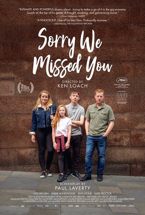 "Sorry, we missed you", doppia proiezione al cinema Oddo