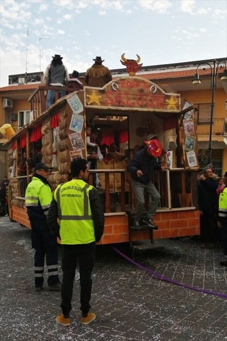 La Protezione civile di Casalbordino presente a Scerni per un Carnevale sicuro