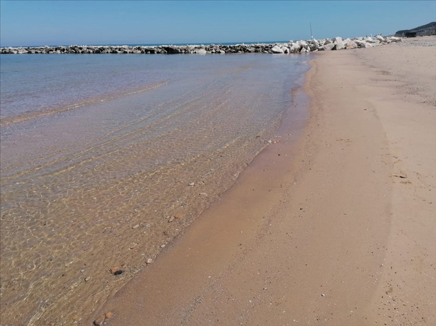 Dopo i lavori strutturali sul litorale sud di Casalbordino riaffiora la spiaggia