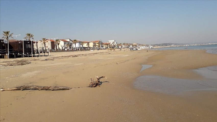 Dopo i lavori strutturali sul litorale sud di Casalbordino riaffiora la spiaggia