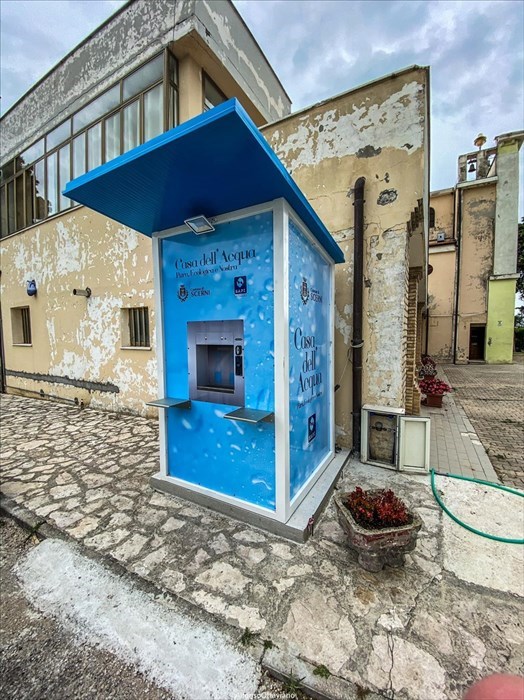 A Scerni installata una nuova casetta dell'acqua