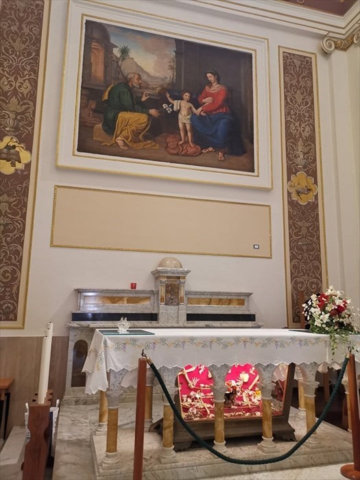 "Ha riaperto la chiesa di San Giuseppe a San Salvo dopo gli interventi di messa in sicurezza"