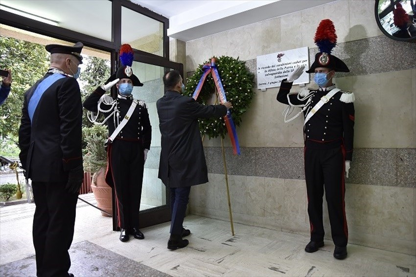 Celebrazione del 206° annuale di fondazione dell’Arma dei Carabinieri