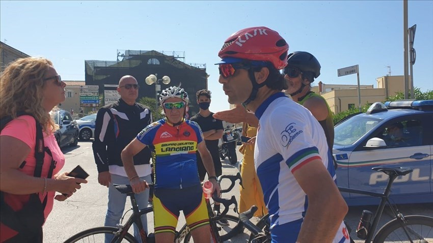 Nel segno di Alex Zanardi la staffetta in handbike "Obiettivo Tricolore" approda a Termoli