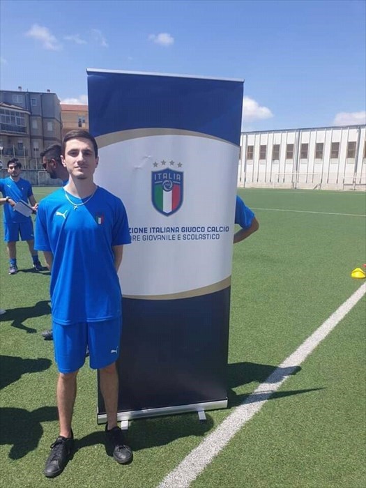 Calcio, Luca Zaccaria è il più giovane mister molisano: gli auguri della famiglia