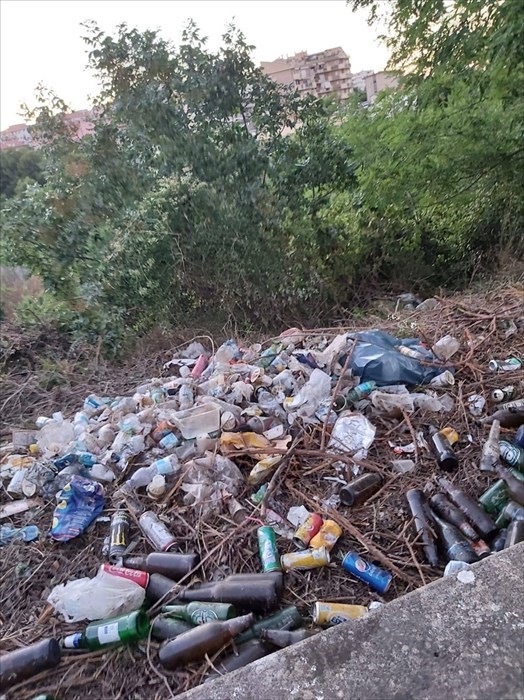 Rimossi i rifiuti in via San Nicola: "In arrivo i cestini"