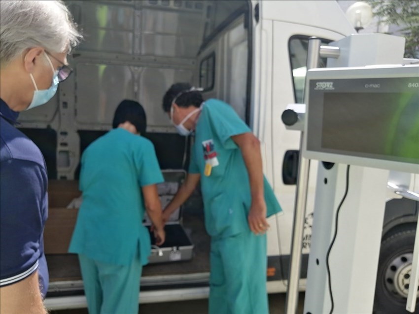 "Videolaringoscopio per l'intubazione in casi difficili" donato all'Ospedale San Pio