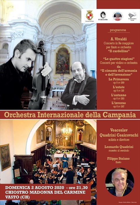 Concerto dell'Orchestra Internazionale della Campania alla Madonna del Carmine