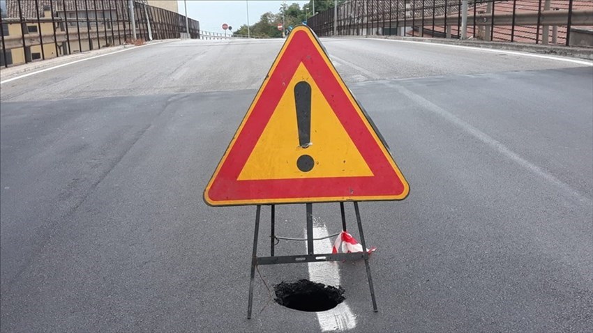 Voragine sul viadotto Histonium, Menna: "Sarà garantita circolazione per i soli residenti"