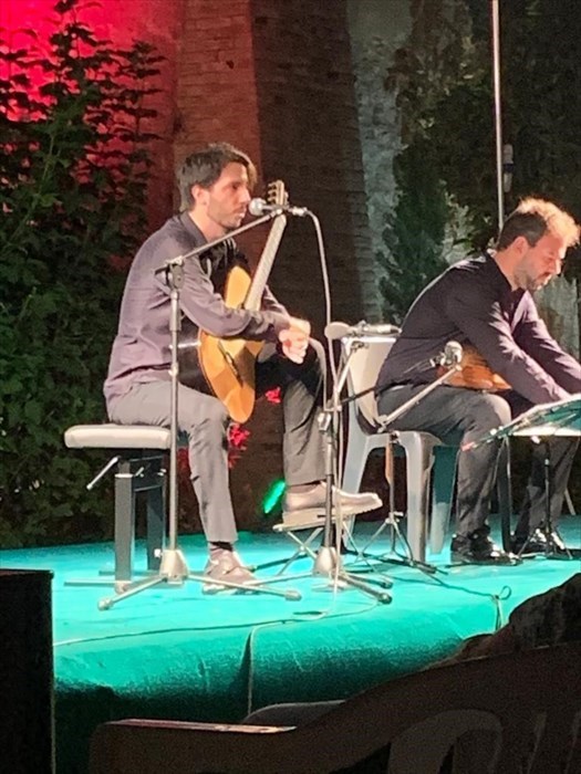 Grande successo per Davide Di Ienno e Tiziano Palladino ai "Concerti di Mezzanotte"