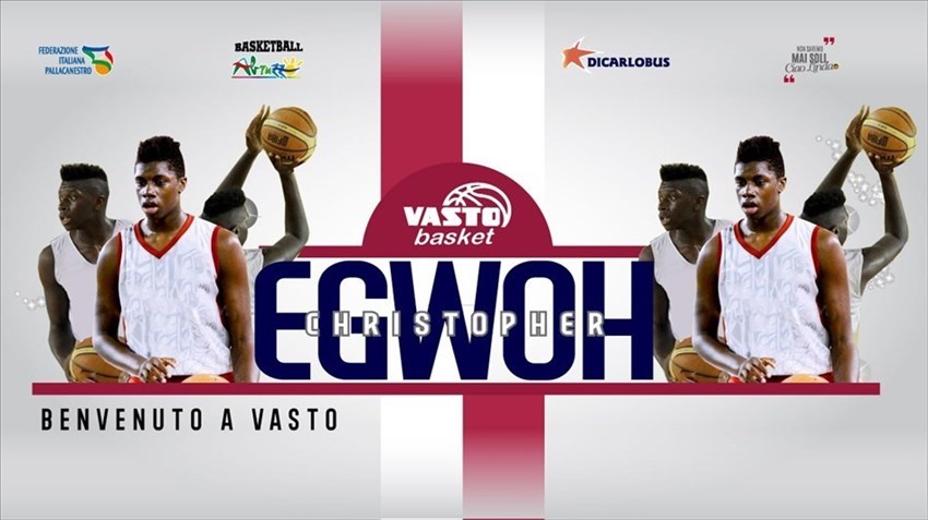 Christopher Egwoh Chukwuebuka è un nuovo giocatore della Vasto Basket