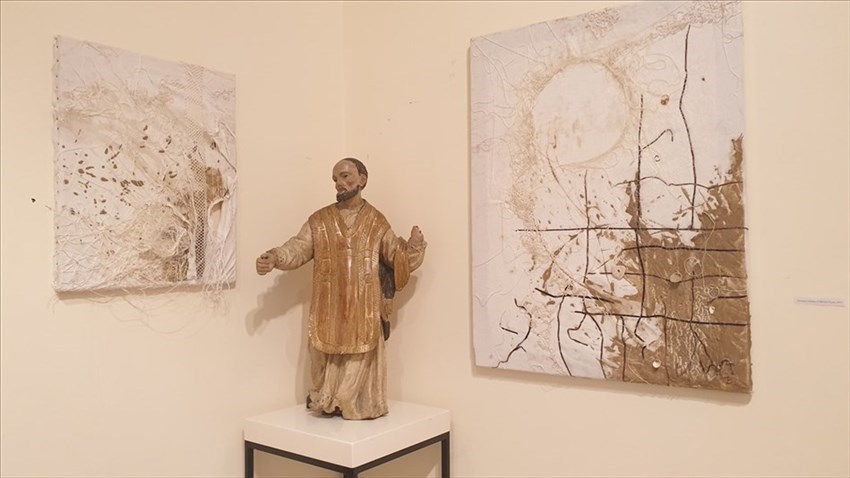 “Imprevisto - Dialoghi d'Arte”, la mostra itinerante di arte sacra nel borgo