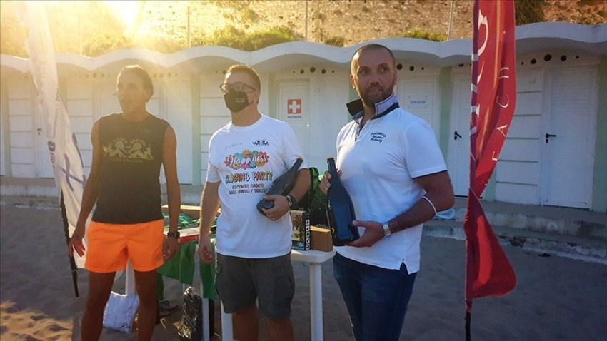 Beach tennis, in trionfo la giovane coppia pescarese Di Colli-Zapparata