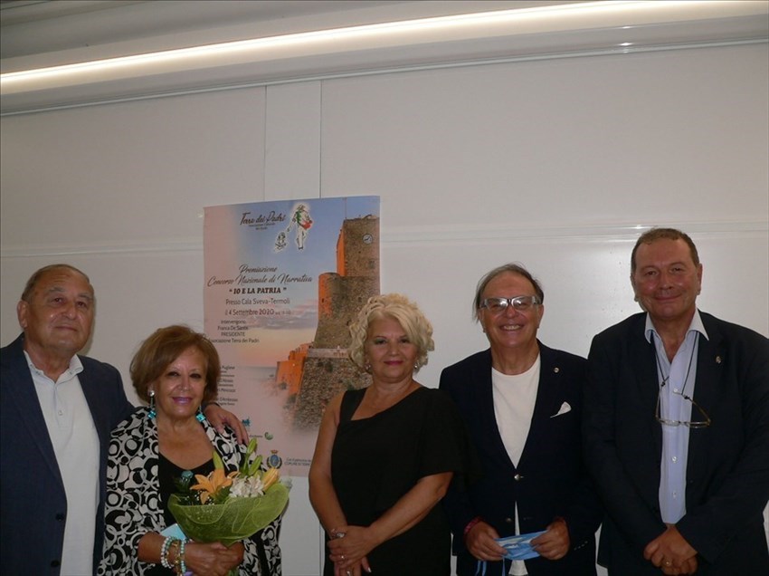 Premiati a Termoli i vincitori del concorso letterario nazionale di narrativa "Io e la Patria"
