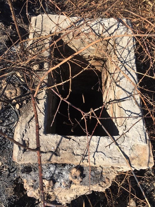 ​Incendio di Punta Penna, rispunta un antico fontanile