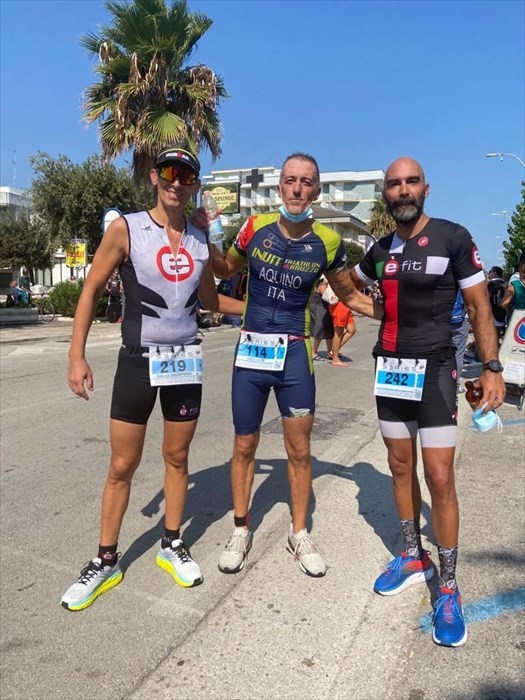 Tre vastesi protagonisti alla 4° edizione del Triathlon Olimpico di Alba Adriatica