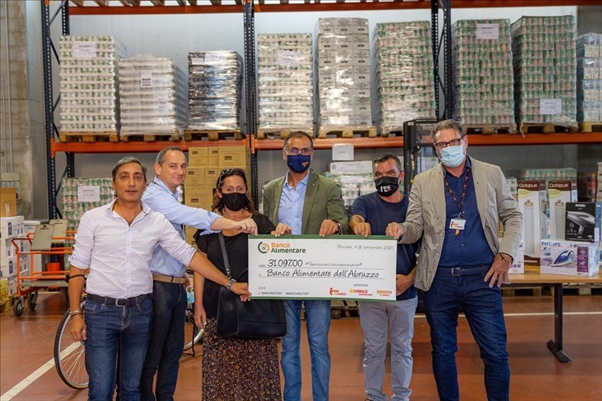 In Abruzzo donati oltre 435 mila pasti a chi vive nel bisogno