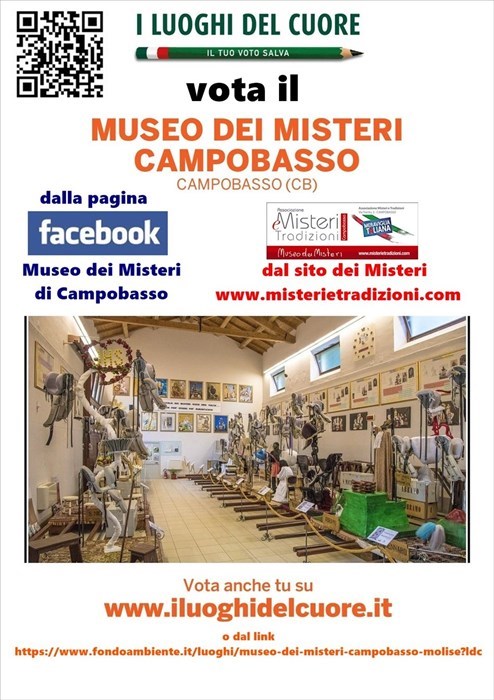 Il Museo dei Misteri di Campobasso aderisce alle "Giornate Europee del Patrimonio 2020"