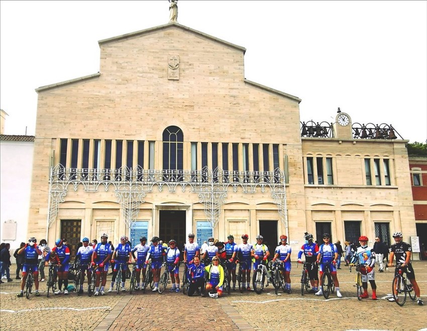 Il Ciclo Club Vasto in visita al santuario di San Giovanni Rotondo