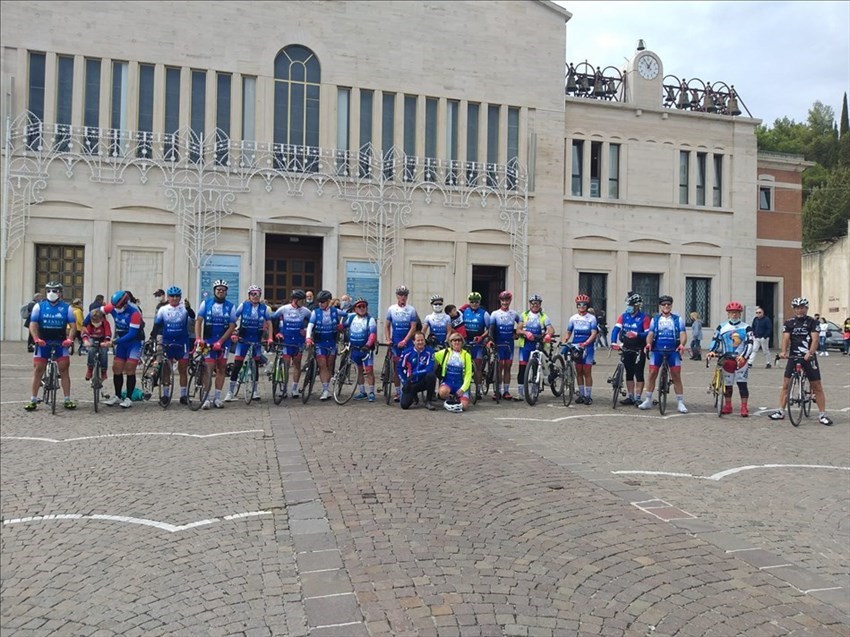 Il Ciclo Club Vasto in visita al santuario di San Giovanni Rotondo
