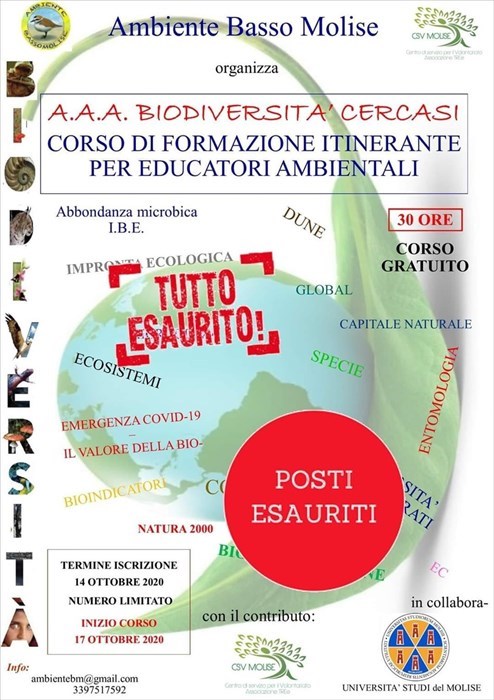 Educazione ambientale, partito il primo corso al Bosco Fantine