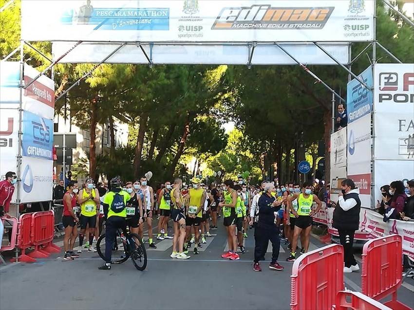 Grande festa dei runners alla Maratona D’Annunziana "Correre è speranza!"