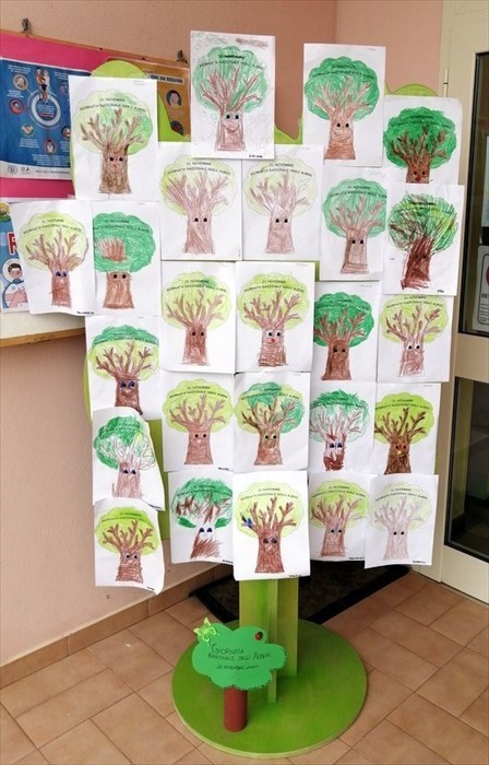 A Campomarino i bimbi celebrano la Giornata nazionale degli alberi