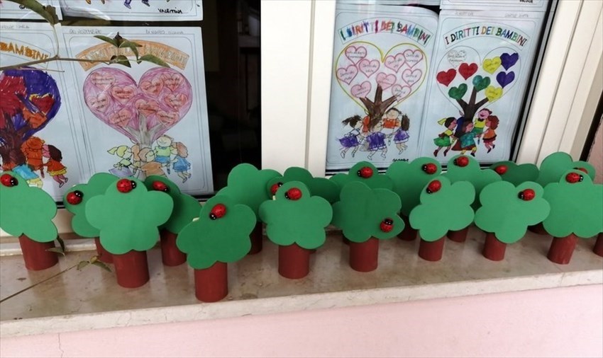 A Campomarino i bimbi celebrano la Giornata nazionale degli alberi