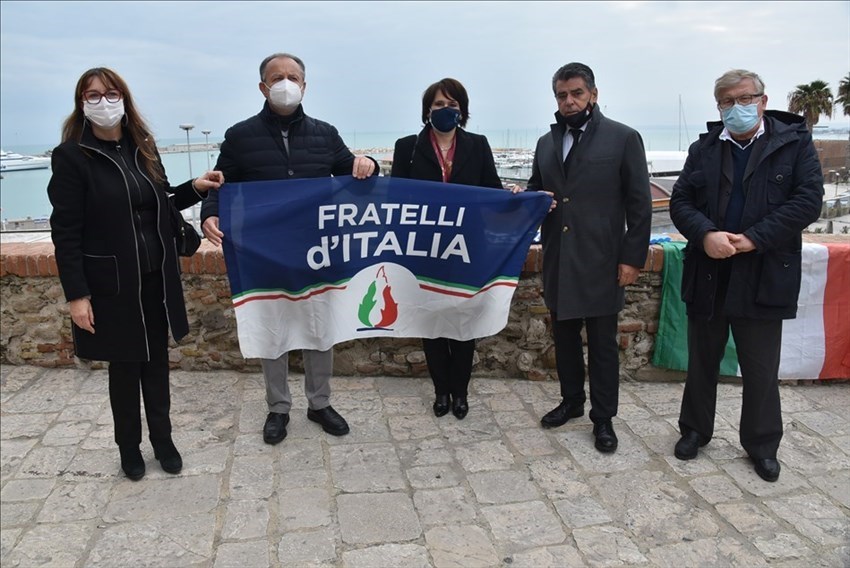 Fratelli d'Italia in conferenza stampa a Termoli