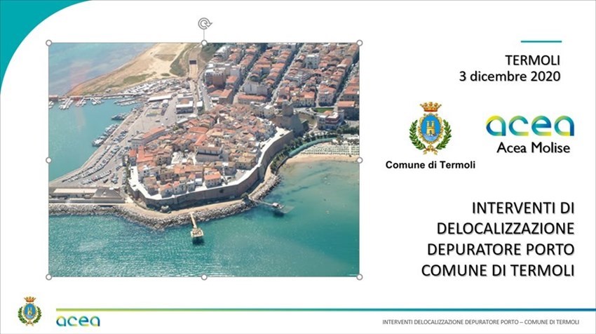 La conferenza sul depuratore del Porto di Termoli