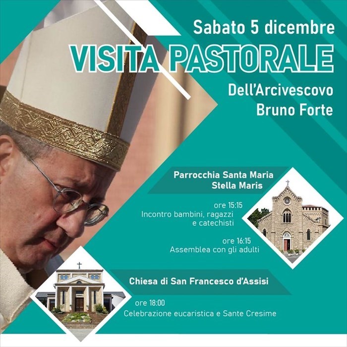 ​Visita pastorale dell'Arcivescovo Bruno Forte alla Chiesa di Stella Maris