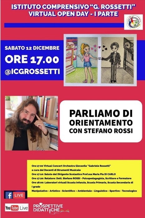 ​Open day virtuale dell’Istituto Comprensivo “Gabriele Rossetti” di Vasto