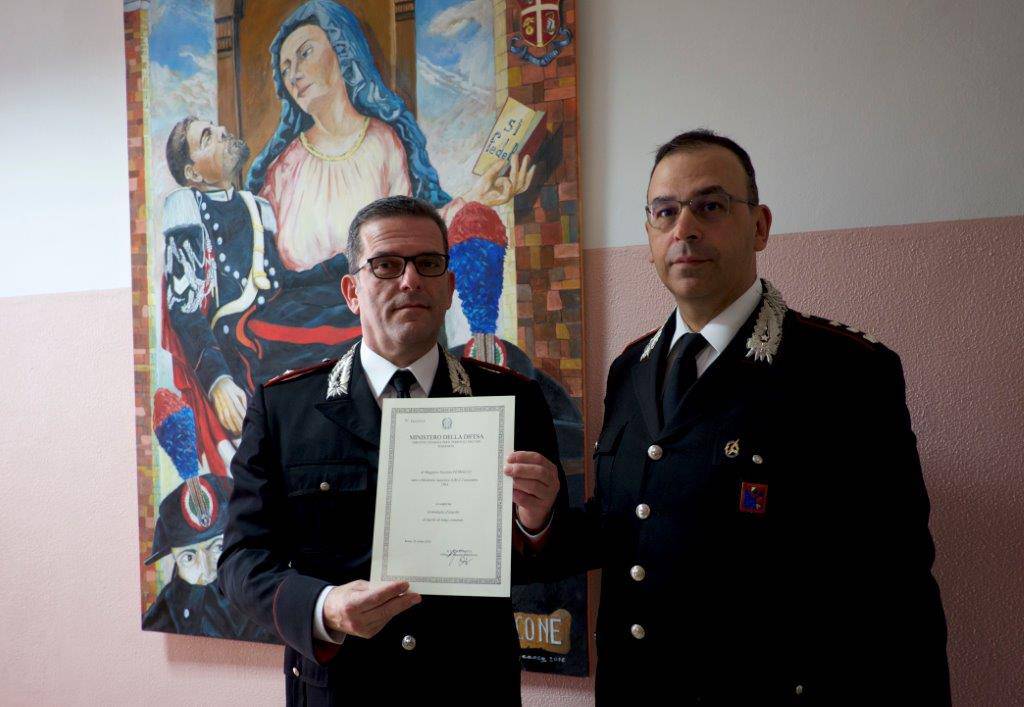 Termoli La stima ai Carabinieri nell opera